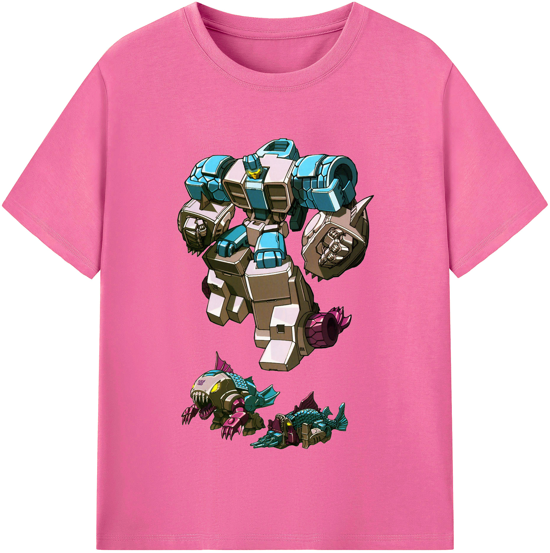 （画像用）  レディースカジュアルプリントTシャツ（綿100％）